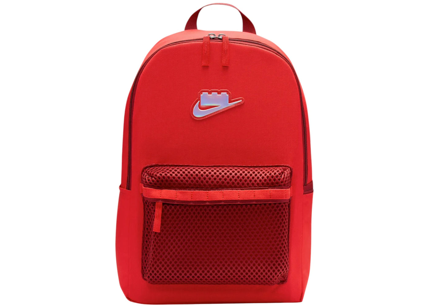 Nike x LEGO Collection Heritage 25L Rucksack Rush Red/Dark Cayenne/Metallic Silver