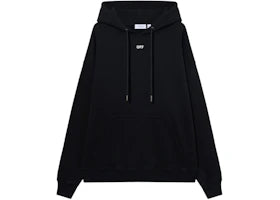 OFF-WHITE 3D Spray Arrow Skate Hoodie Black
