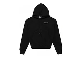 OFF-WHITE Caravaggio Saint Jerome Writing Arrows Hoodie Black/White