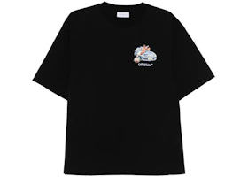 OFF-WHITE Fresco Arrow Skate SS Tee Black/White