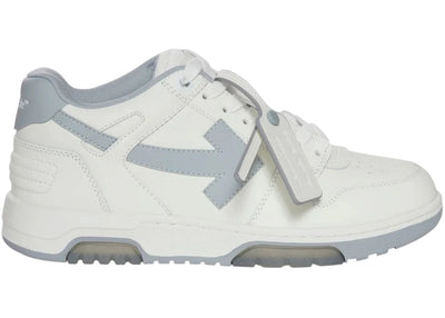 OFF-WHITE Out Of Office OOO Low Tops White Grey FW25