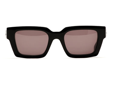 OFF-WHITE Virgil Square Frame Sonnenbrille Schwarz/Grau (OERI126S24PLA0011007)