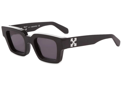 OFF-WHITE Virgil Square Frame Sonnenbrille Schwarz Weiß Grau (FW21) (OERI008Y21PLA0011007 / OERI008C99PLA0011007 / OERI008C99PLA0051007 / OERI008C99PLA0041007 )