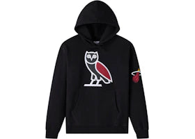 OVO NBA Miami Heat Hoodie Black
