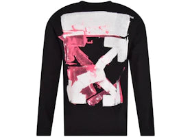 OFF-WHITE Acrylic Arrow L/S T-Shirt Black