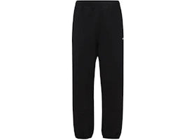 OFF-WHITE Diag Helvetica Design Slim Cuffed Sweatpants Black