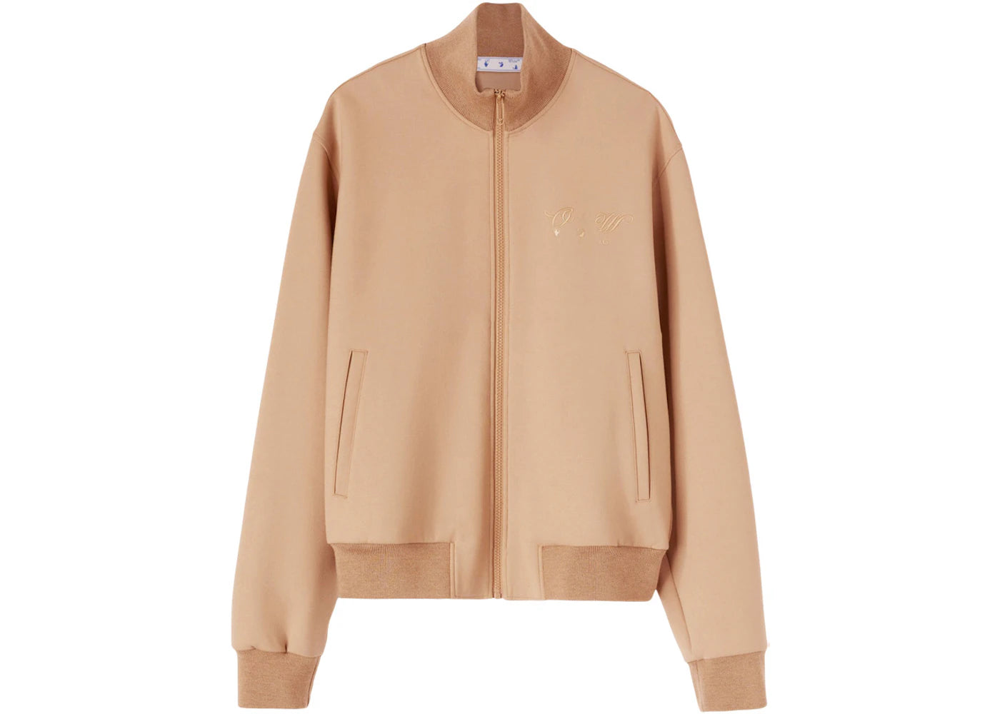 OFF-WHITE Quote Wool Slim Tracktop Camel sneakers - authentic OFF-WHITE shoes
