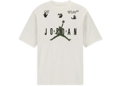 OFF-WHITE x Jordan T-Shirt (Asiatische Größen) Weiß