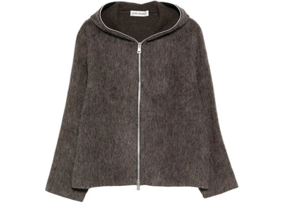 Our Legacy Full Zip Hoodie Mole Grey
