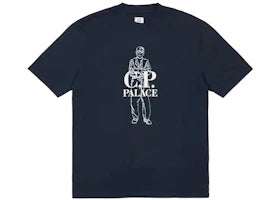 Palace C.P. Company Logo T-Shirt Navy