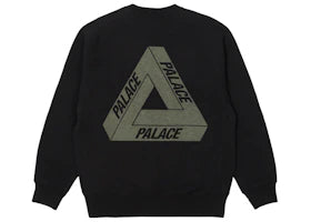 Palace Tri-Ferg Slub Crew Black