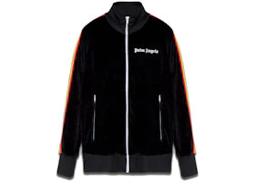 Palm Angels Rainbow Track Jacket Black