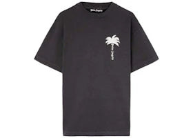 Palm Angels The Palm T-Shirt Dark Grey/Off White