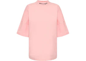 Palm Angels Women's Gothic Logo Oversized T-Shirt Pink/Black