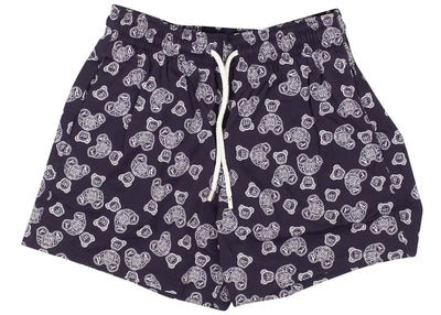 Palm Angels x Vilebrequin Bear Swim Shorts Blue/Grey