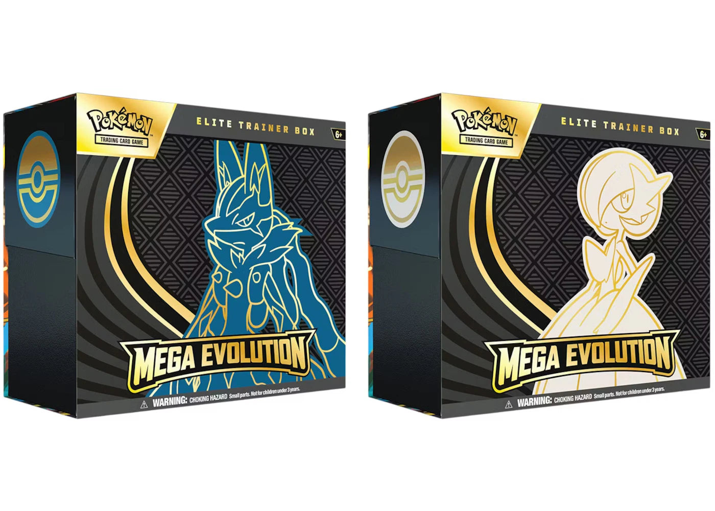 Pokémon Mega Evolution Mega Lucario & Mega Gardevoir Elite Trainer Box 2x Lot sneakers - authentic Pokemon shoes