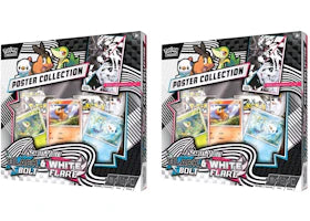 Pokémon Scarlet & Violet Black Bolt/White Flare Unova Poster Collection Box 2x Lot