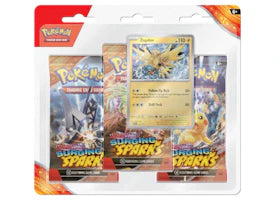 Pokèmon Scarlet & Violet Surging Sparks Zapdos Promo 3 Booster Blister Pack
