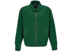 Polo Ralph Lauren Long-Sleeve Big Fit Piece-Dyed Twill Windbreaker New Forest