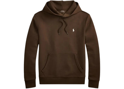 Polo Ralph Lauren Long Sleeve Double Knit Tech Hoodie Nutmeg Brown