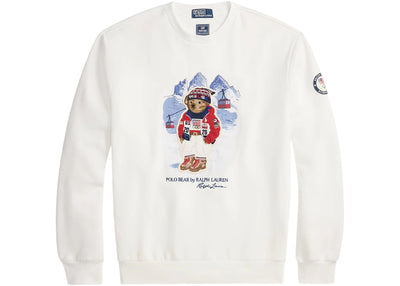 Polo Ralph Lauren Olympics Team USA 2026 Polo Bear Sweatshirt White