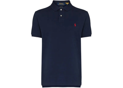 Polo Ralph Lauren S/S Slim Fit Mesh Polo Newport Navy