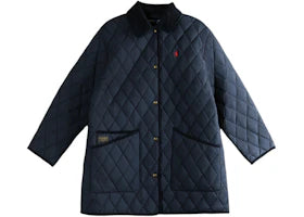 Polo Ralph Lauren Women's Poly Woven II Coat Navy
