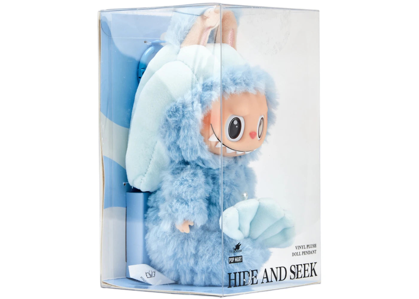 Pop Mart Labubu Hide and Seek In Singapore Series Vinyl Plush Doll Pendant