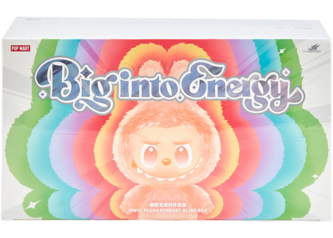 Pop Mart Labubu The Monsters Big into Energy Series Vinyl Plush Pendant Sealed Case (6 Blind Boxes)