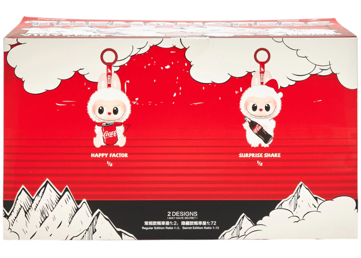 Pop Mart Labubu The Monsters Coca Cola Series Vinyl Face Sealed Case (6 Blind Box)