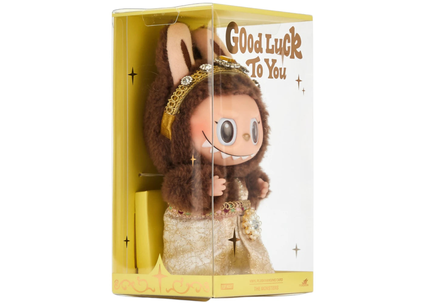 Pop Mart Labubu The Monsters Good Luck to You Vinyl Plush Hanging Card Vinyl Plush