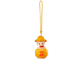 Pop Mart Labubu The Monsters Let's Have Fun Together Series Night Light Good Luck Keychain