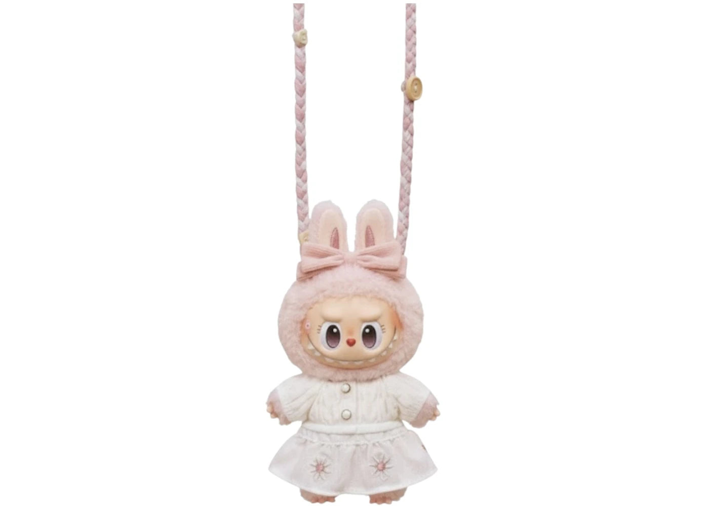 Pop Mart Labubu The Monsters Mokoko Fall into Sweaters Series Vinyl Plush Pendant sneakers - authentic Pop Mart shoes