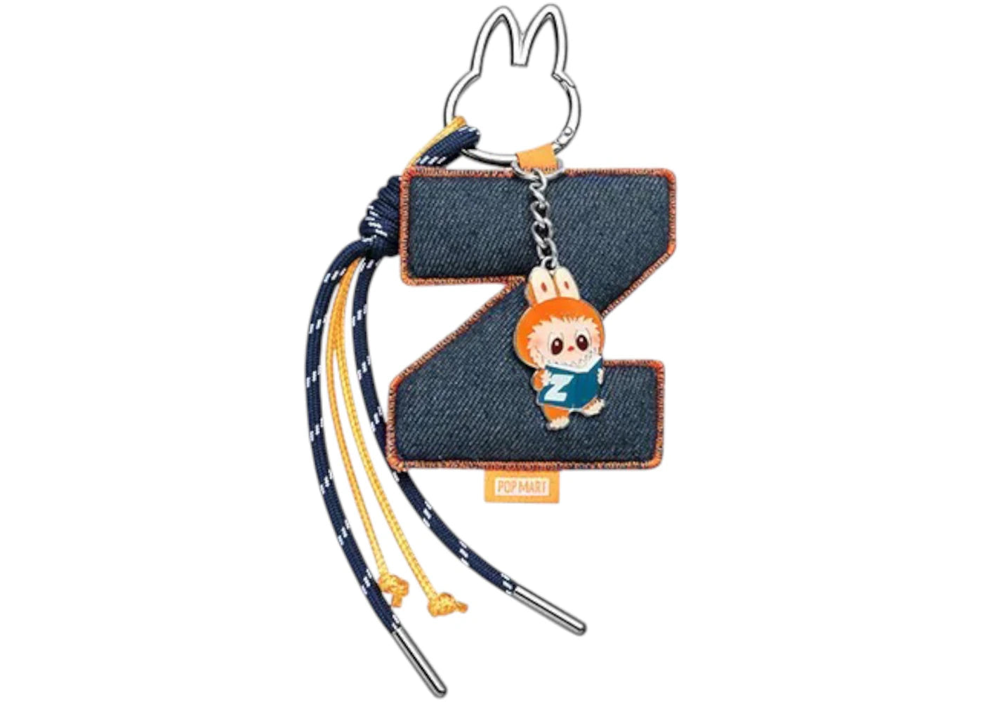 Pop Mart Labubu The Monsters Pin for Love Series "Z" Letter Pendant