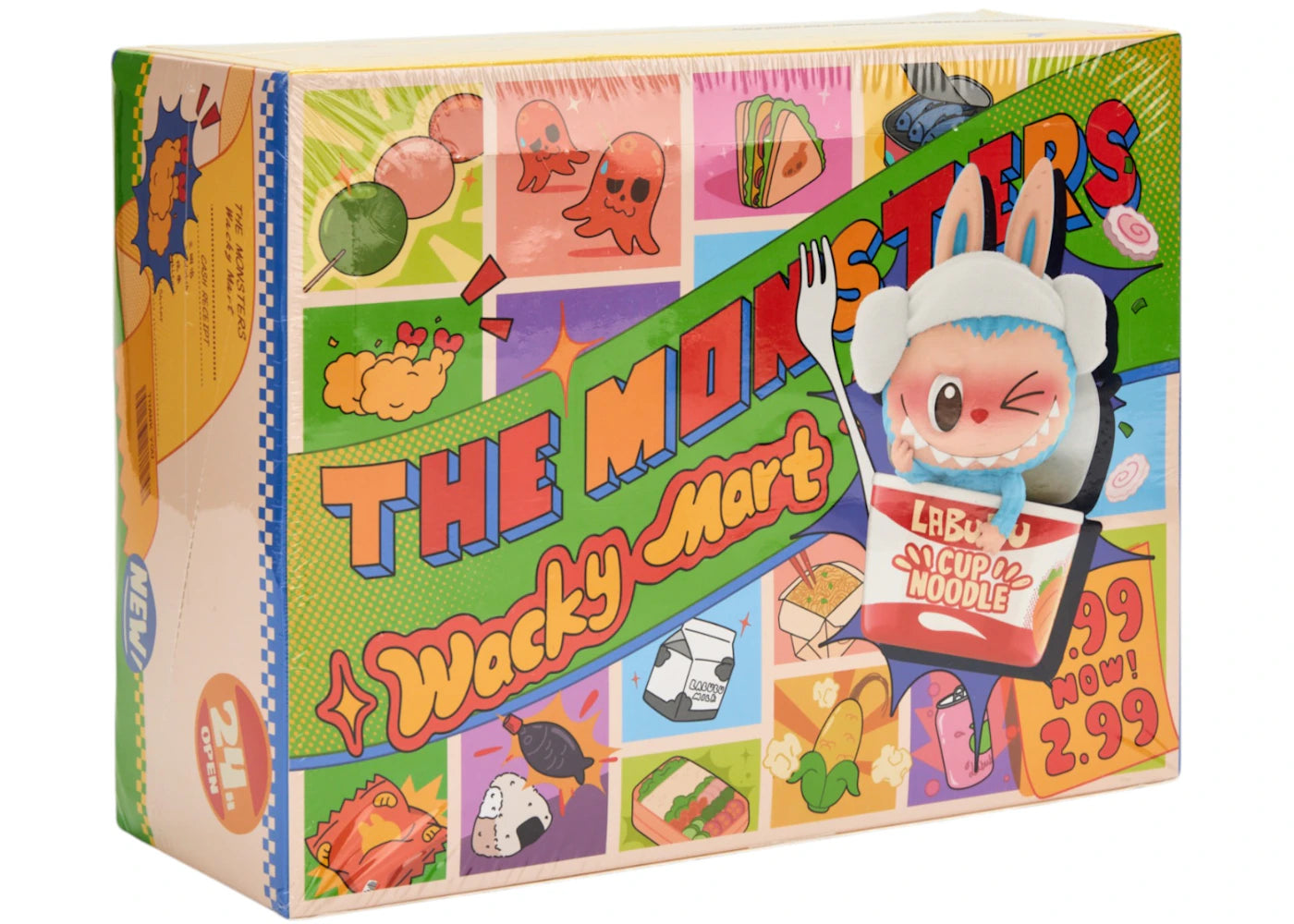 Pop Mart Labubu The Monsters Wacky Mart Series Figure Sealed Case (12 Blind Box)