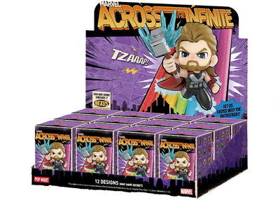 Pop Mart Marvel Across the Infinite Series Figures Sealed Case (12 Blind Box)