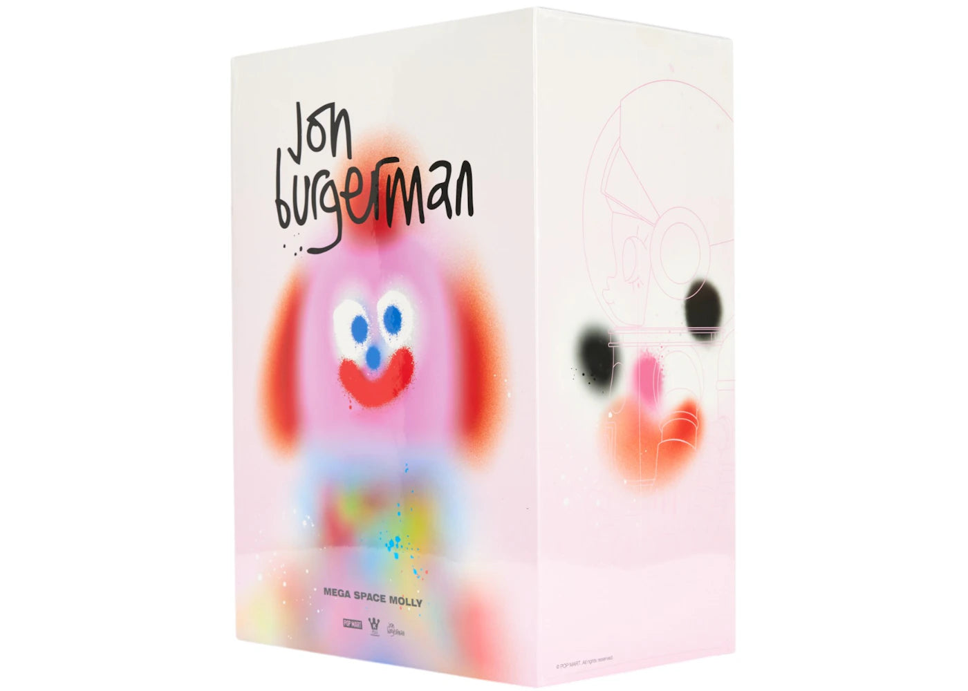 Pop Mart Mega Space Molly 400% Jon Burgerman 400%