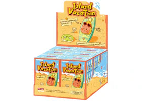 Pop Mart POP BEAN Island Vacation Series Decorative Charm Sealed Case (6 Blind Boxes)
