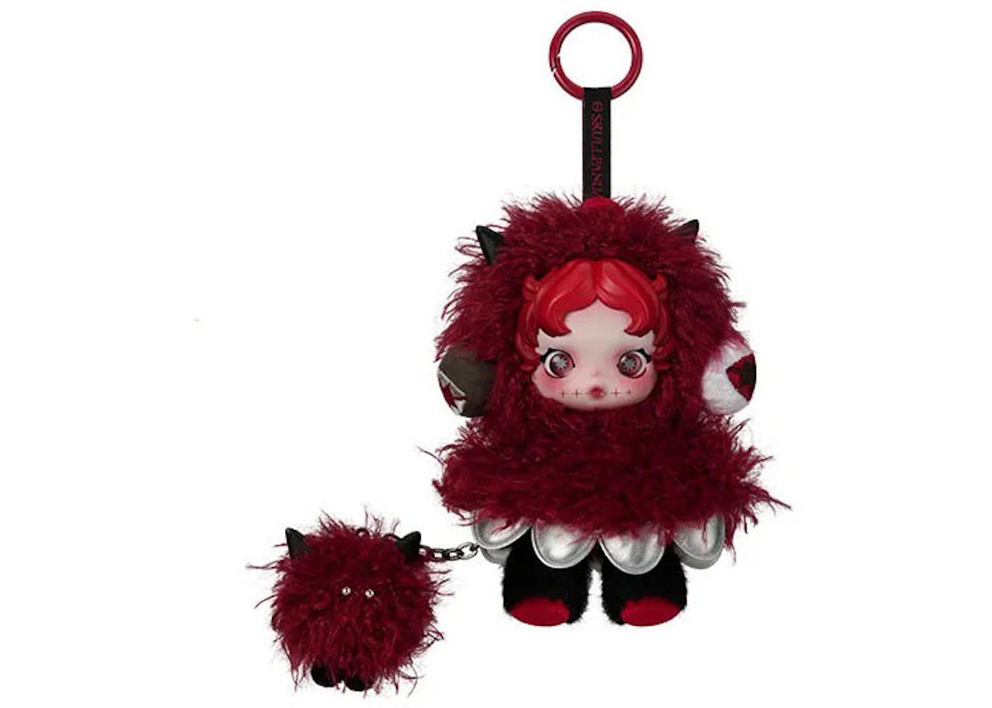 Pop Mart SKULLPANDA You Found Me! Series Chomp Plush Doll Pendant