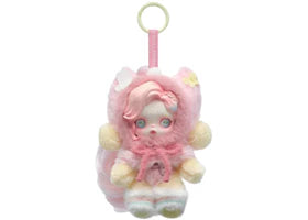 Pop Mart Skullpanda x My Little Pony Series Fluttershy Plush Doll Pendant