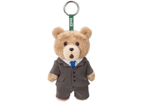 Pop Mart Ted2 Teddy Bear Action Series Suit Bear (Secret Edition) Plush Pendant