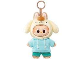 Pop Mart The Monsters Labubu x Hello Kitty and Friends/Sanrio Characters Series Pompompurin Vinyl Plush Pendant