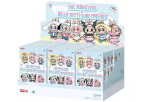 Pop Mart The Monsters Labubu x Hello Kitty and Friends/Sanrio Characters Series Unsealed Case (6 Blind Box)