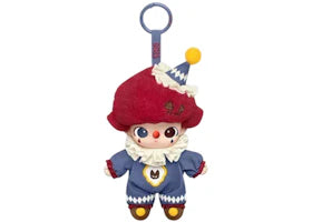 Pop Mart WHY SO SERIOUS Series Dimoo Flame Clown Vinyl Plush Pendant