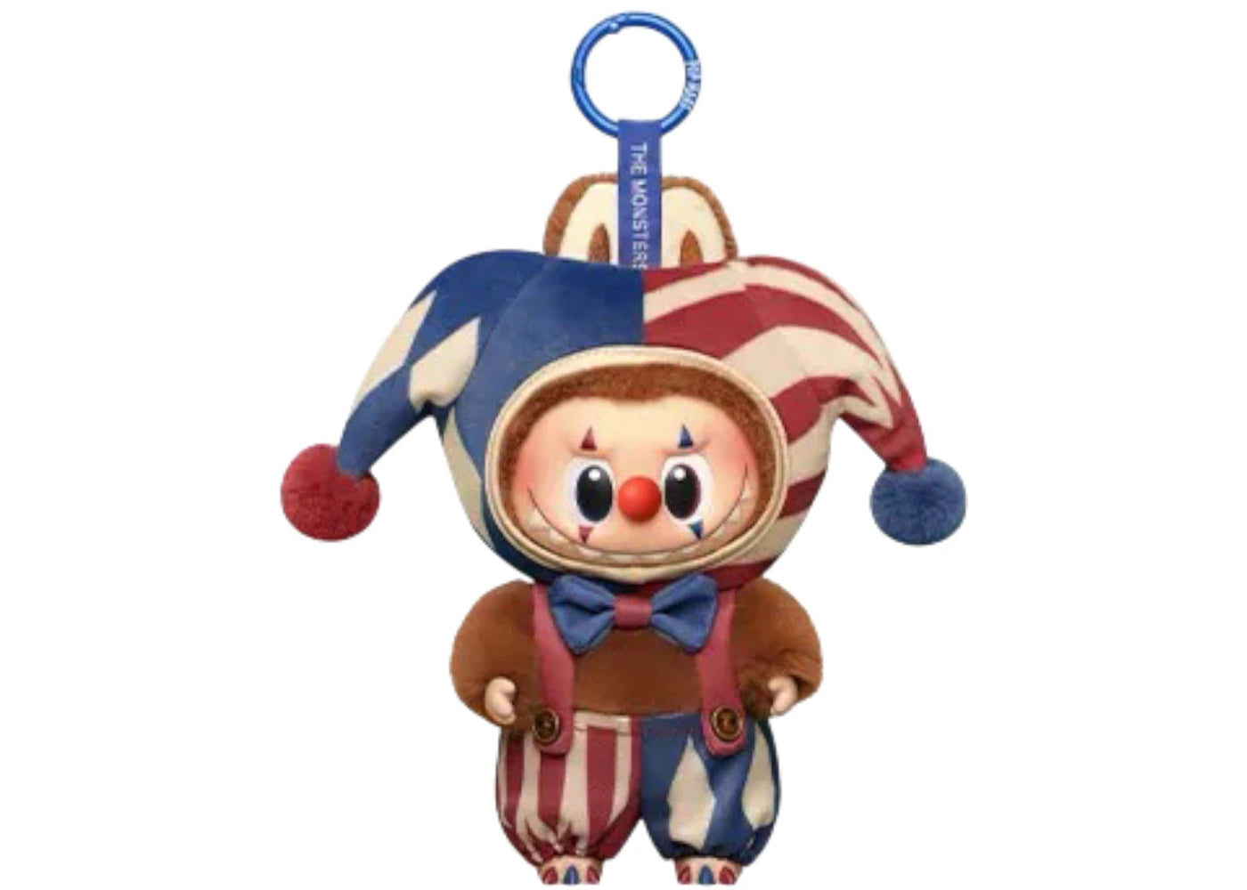 Pop Mart WHY SO SERIOUS Series Labubu Juggling Clown Vinyl Plush Pendant