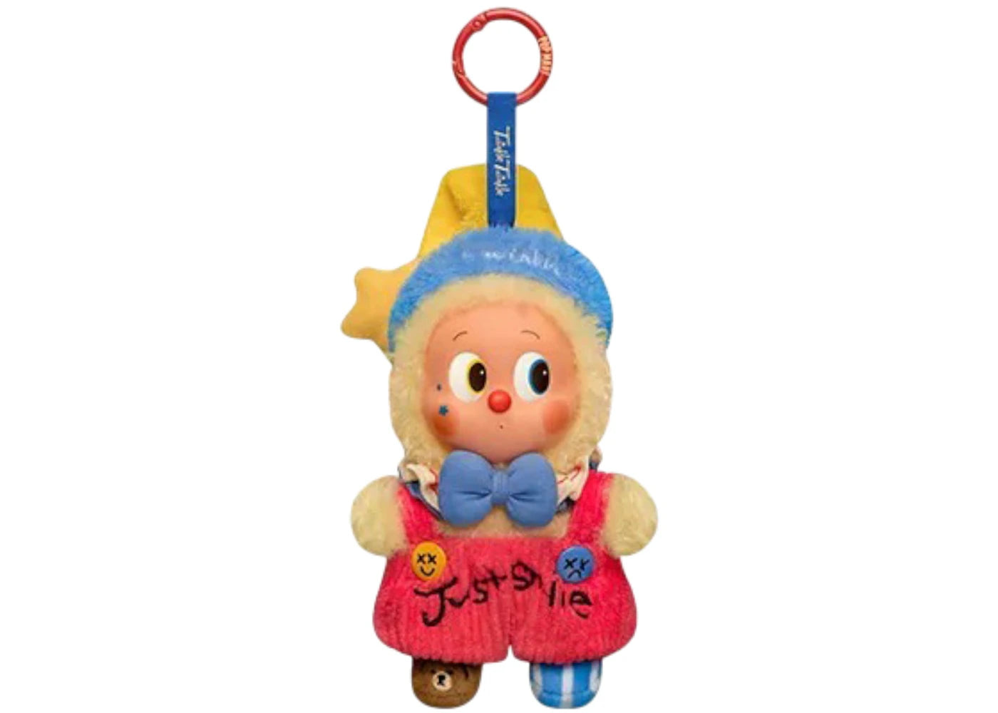 Pop Mart WHY SO SERIOUS Series Twinkle Twinkle Rainbow Jelly Bean Vinyl Plush Pendant sneakers - authentic Pop Mart shoes