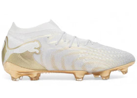 Puma Future 9 Ultimate FG White Metallic Gold