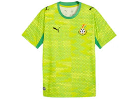 Puma Ghana x Salehe Bembury Goalkeeper Jersey Lime Smash/Green Fruit