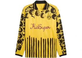 Puma KidSuper Borussia Dortmund Jersey Faster Yellow/Black