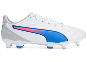 Puma King Pro MxSG White Bluemazing Flat Light Grey Sunset Glow
